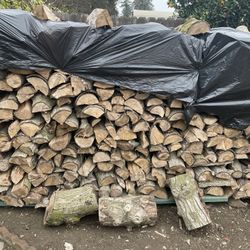 Walnut seasoned firewood.