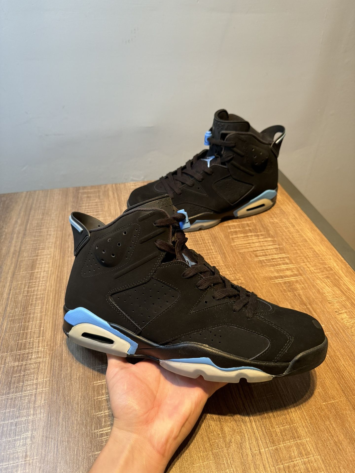 Size 12 - Air Jordan 6 Retro UNC Shoe Sneakers New 384664-006