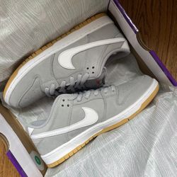 Nike SB Dunk Low Wolf Grey Gum size 10