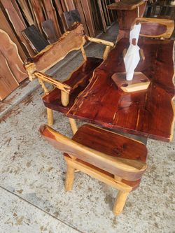 Cedar rustic furniture and more