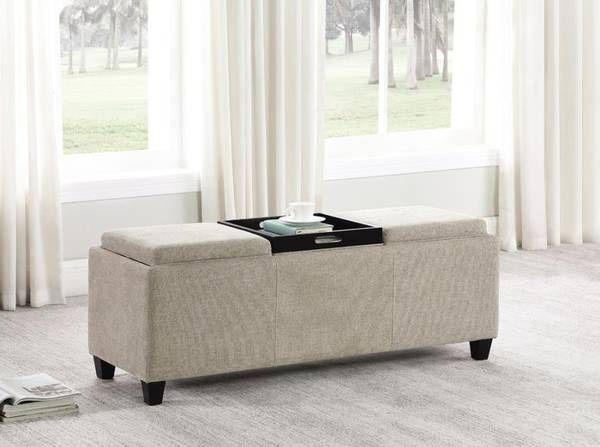 Bench With Seating And Table Options! Perfect For Small Spaces!