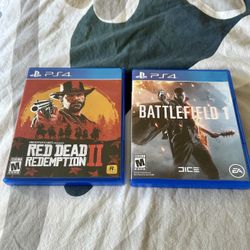 Read Dead Redemption II & Battlefield I