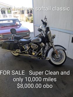 2002 Heritage  softail classic