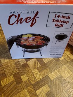 Barbeque Chef 14-inch Tabletop Grill