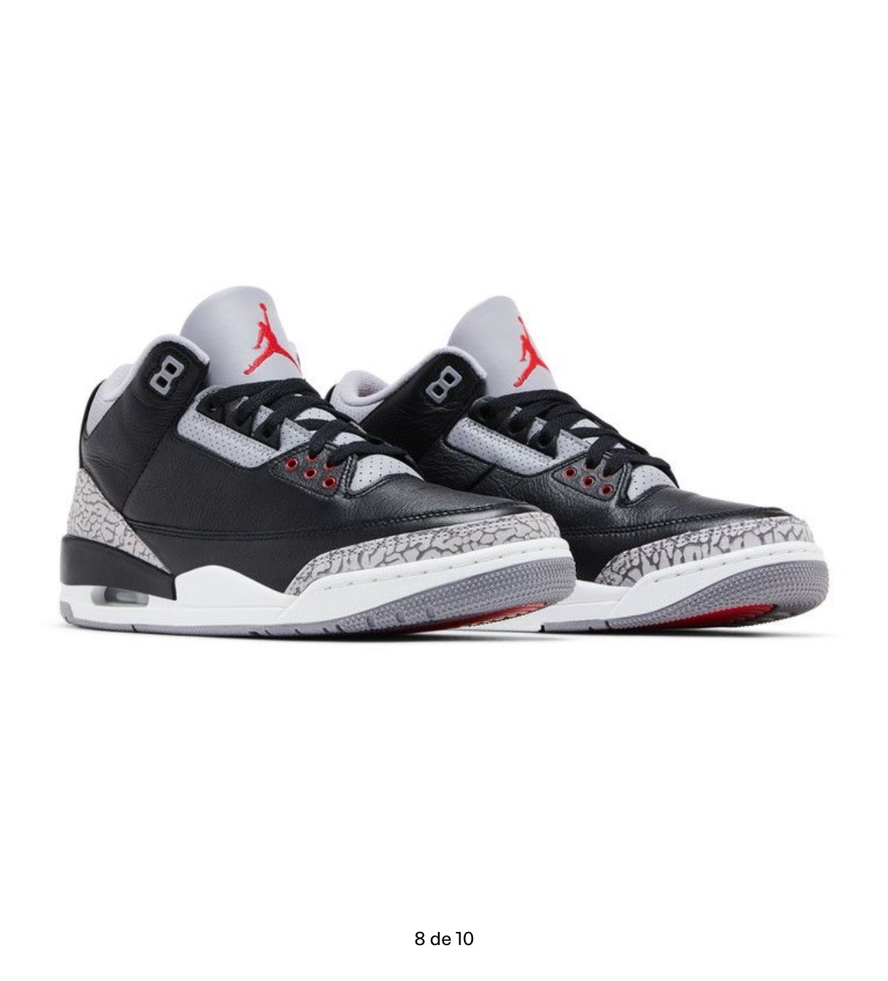 Retro 3 Black Cement