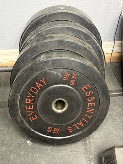 55lb bumper plates