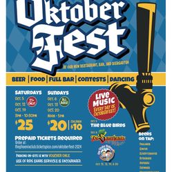 2 x Sunday Tickets Oktoberfest Phoenix Club
