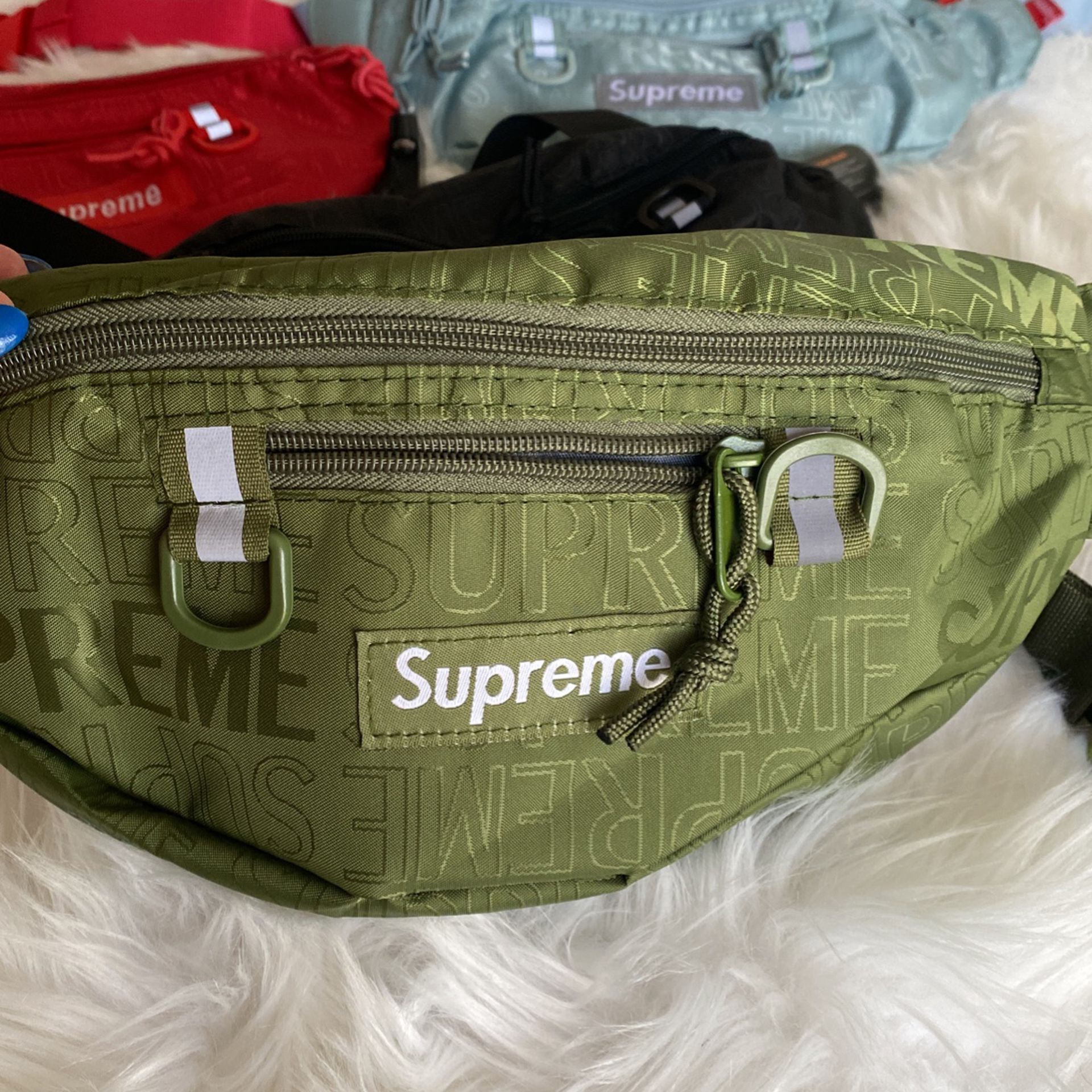 Green Supreme Fanny Pack 