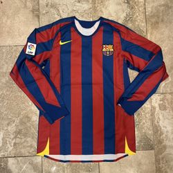 Size M - Nike FC Barcelona 05/06 Reissue  Long-Sleeve Jersey HQ1461-471 Size Medium