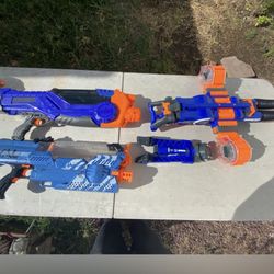 Nerf toys  guns