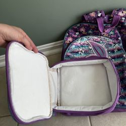Backpack With Lunch Box 