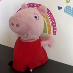 PEPPA PIG LIKE NEW 13 INCH SOFT PLUSH