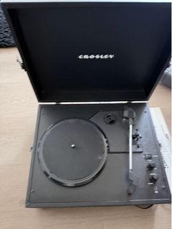 Crosley Cruiser Plus Vinyl Record Player with Speakers with Wireless Bluetooth -