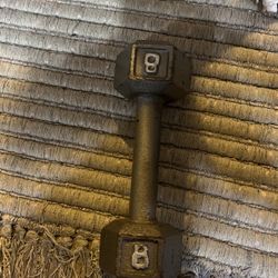 Vintage 10 Pound Dumbbell 