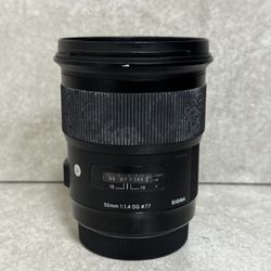 Sigma 50mm f/1.4 DG HSM Art Lens for Sony E-Mount