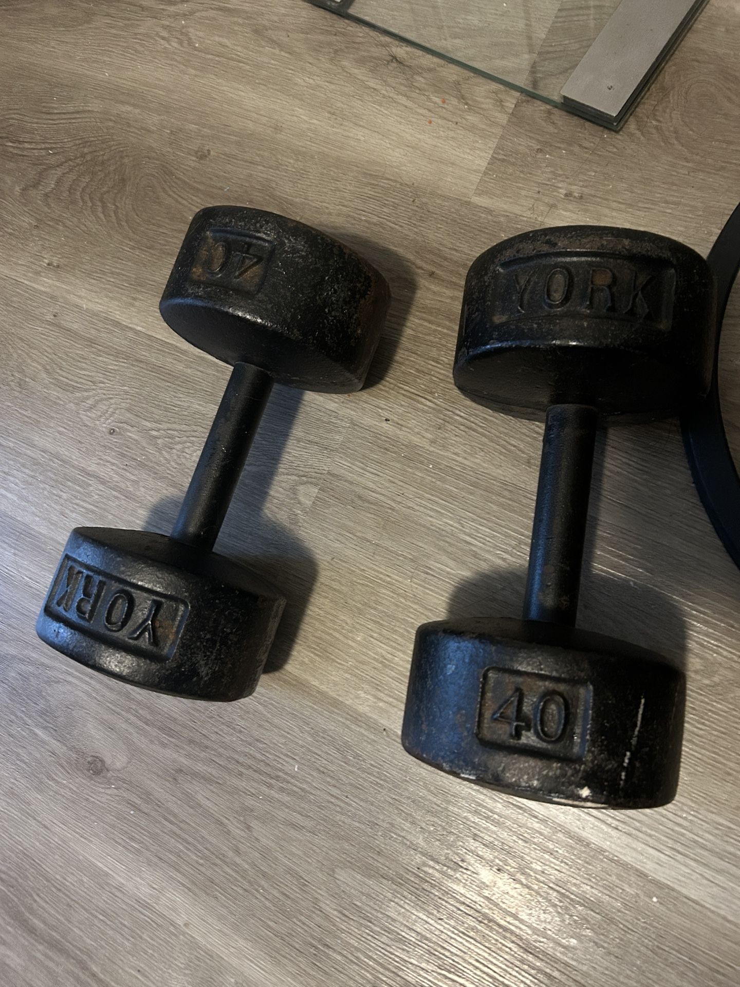 Vintage York Dumbbell