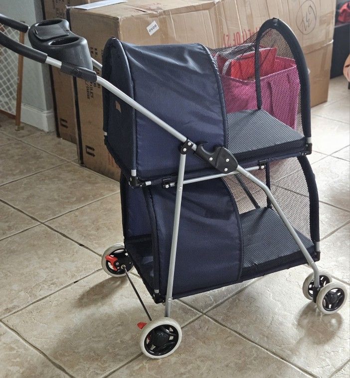 Doggy Stroller For 2