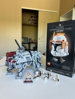 Clone At-te Walker Complete With Extra Figures 