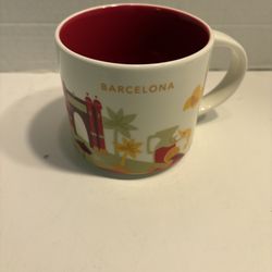 BARCELONA Spain Starbucks You Are Here Collection Coffee Mug 14oz - 2019