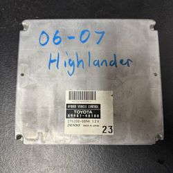 2006 Toyota Highlander used OEM ECU