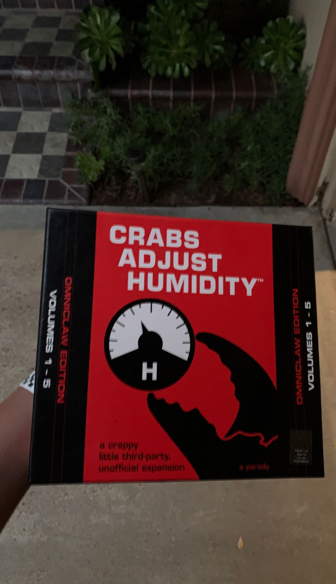 Crabs 🦀 Adjust Humidity Card Game
