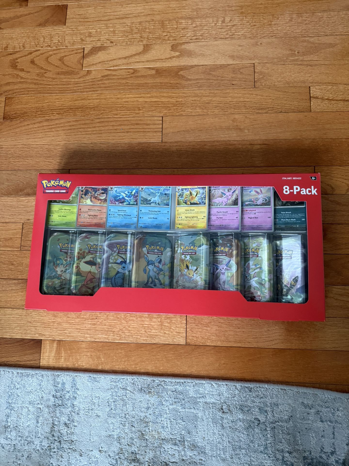 Pokémon Prismatic Evolutions Mini Tins 8-Pack