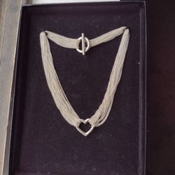 Tiffany 9.25 Silver Strand Necklace