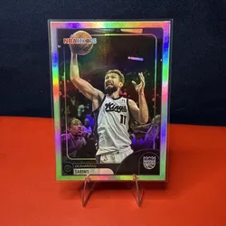 Domantas Sabonis 2025 Topps Hoops Rainbow Foil Card