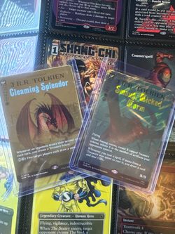 The hobbit Magic cards!