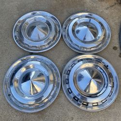 1956 Chevy hubcaps