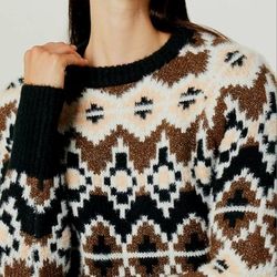 The Drop Women's Valeria Fairisle Sweater