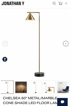 Floor lamp gold new