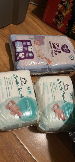 Whole bag of newborn diapers