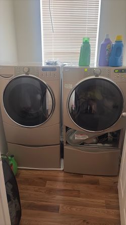 Washer and dryer