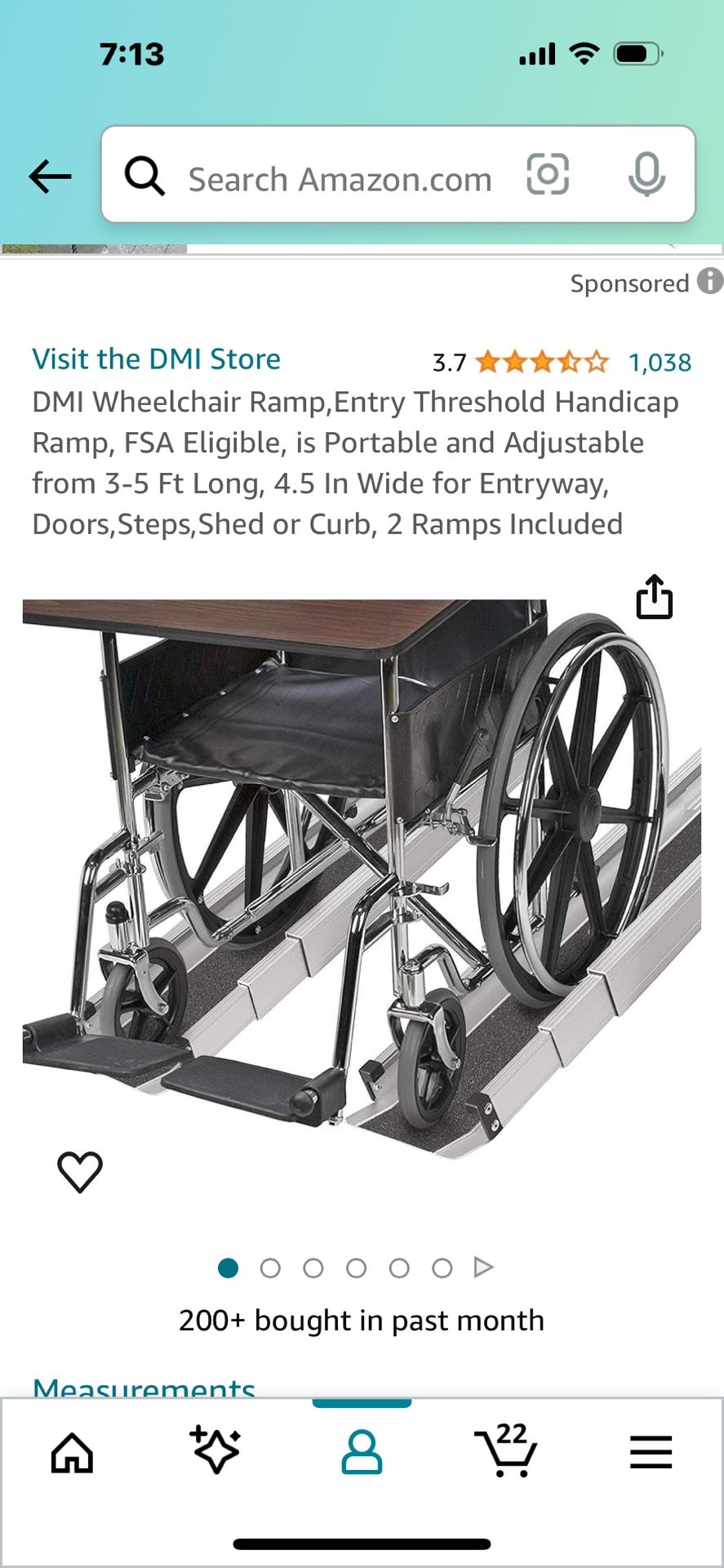 Portable Wheel Chair Ramp