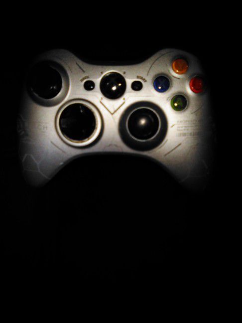 Halo Reach Steel Grey Xbox 360 Controller 