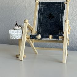 Handmade Doll Beach Chair