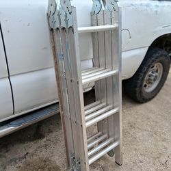 Escalera de aluminio