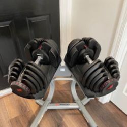 Bow-flex Adjust-able Dumb-bells 1090