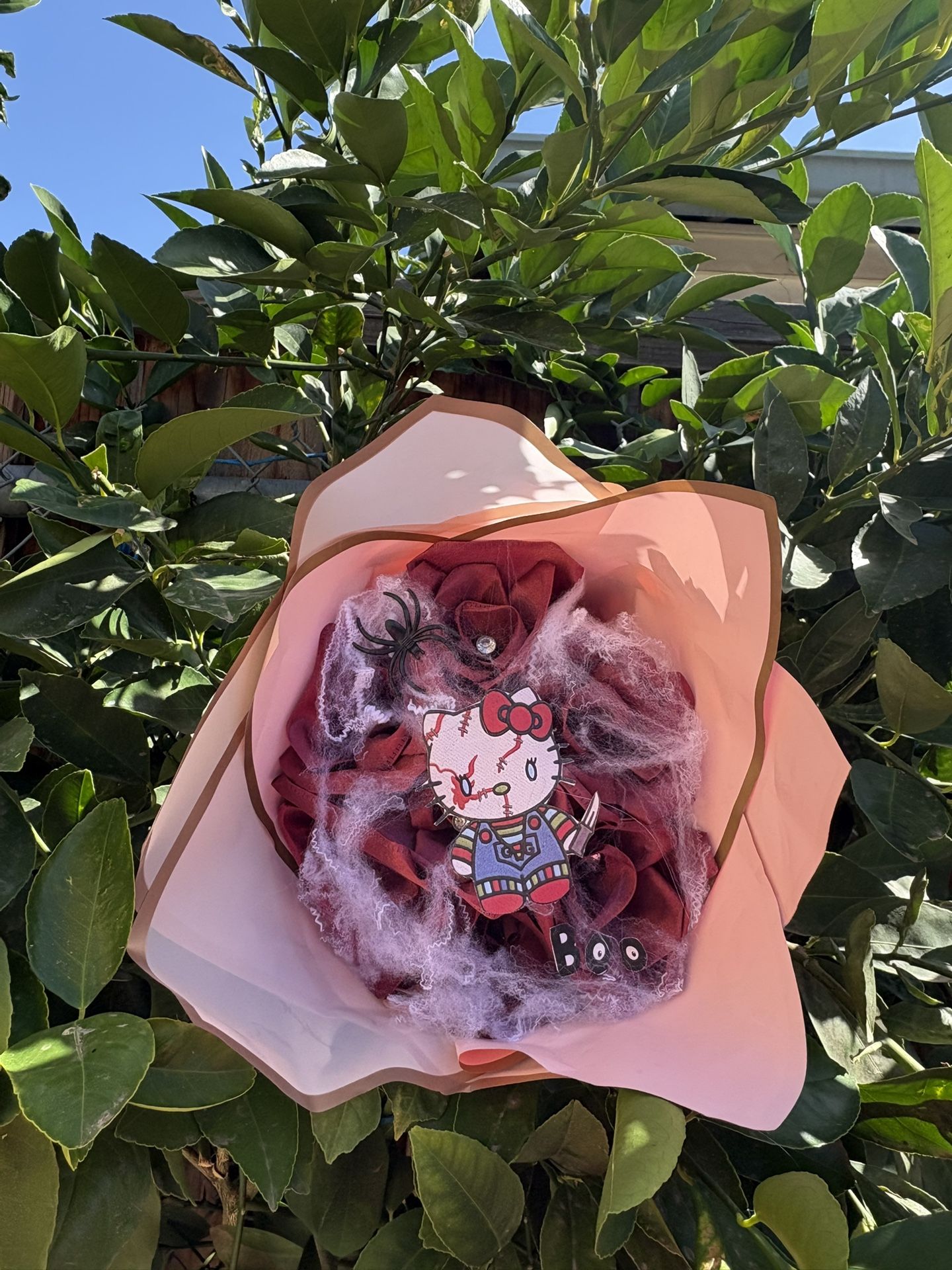 Ready for pick up halloween boquet
