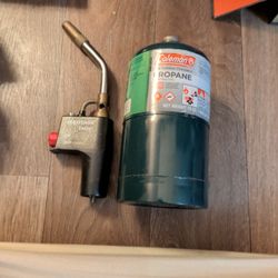 Craftsman Torch Head And 1 Full Propane Canister
