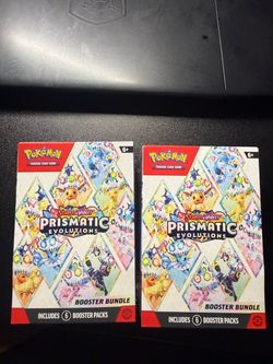 Pokémon TCG Scarlet & Violet Prismatic Evolutions Booster Bundle