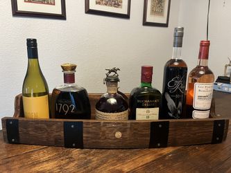 Shelves - Wine barrel - Bourbon Bar Shelf