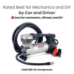 VIAIR Digital EVC88P - Portable Air Compressor Tire Inflator for Car, Truck, SUV & RV | Preset Automatic Shut Off Feature | 12V Heav🆕👍Retails $99.99