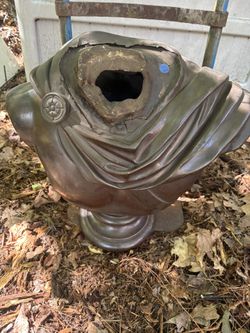 Bronze Bust Store Display