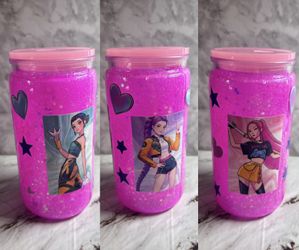 Kpop Huntrix Plastic Kids Cup 16oz 