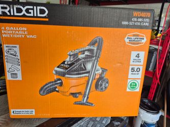 Ridgid wet vac