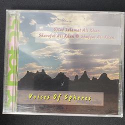 Ustad Salamat Ali Khan Voices Of Spheres Sharafat Shafqat Brand New 1997 CD (Incredibly Rare!)