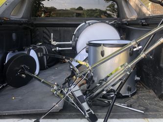 Drum set and Guitars