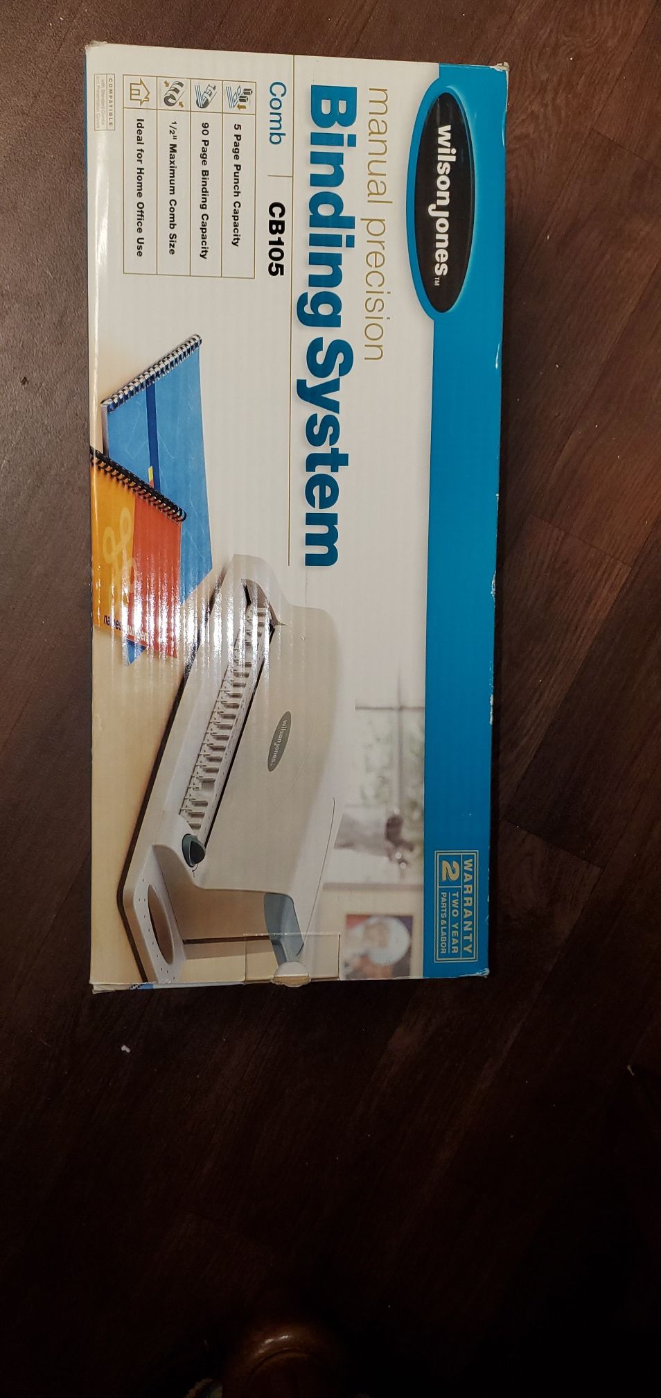 wilson jones binding system cb105